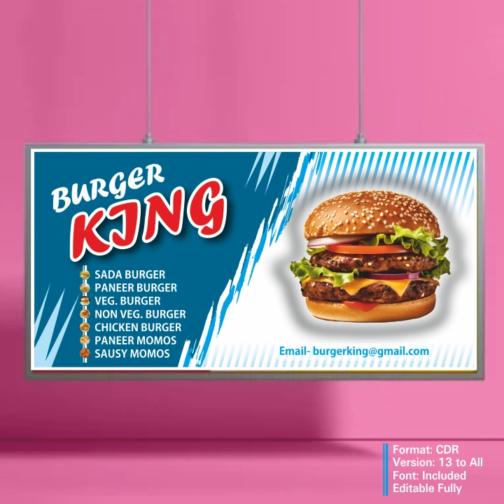 Fast Food Shop Flex Cdr BANNER BANNER